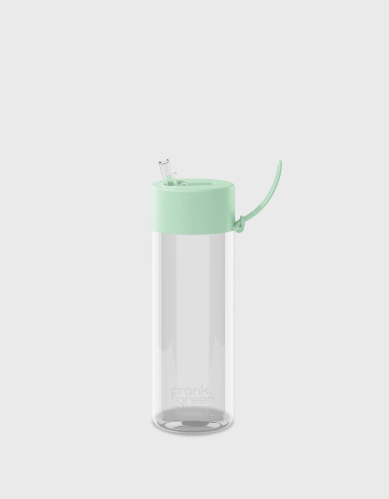 25oz Original Reusable Bottle Clear with Straw Lid Hull and Strap Mint Gelato