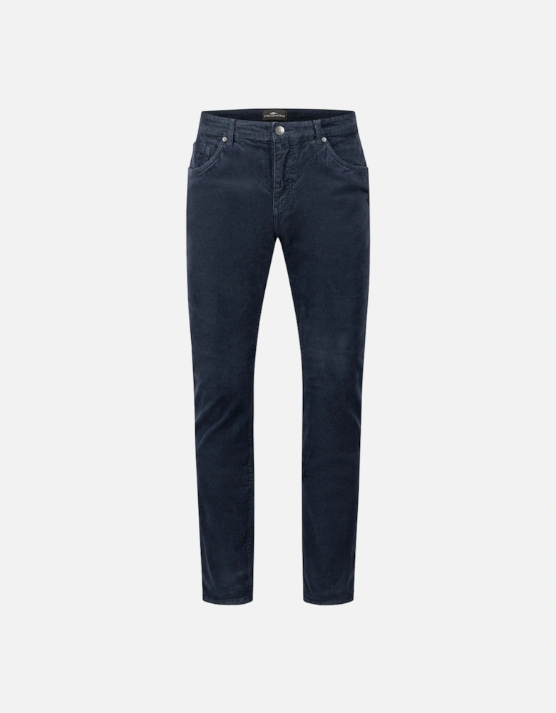 Fynch-Hatton 5-Pocket Corduroy Pants Dark Navy