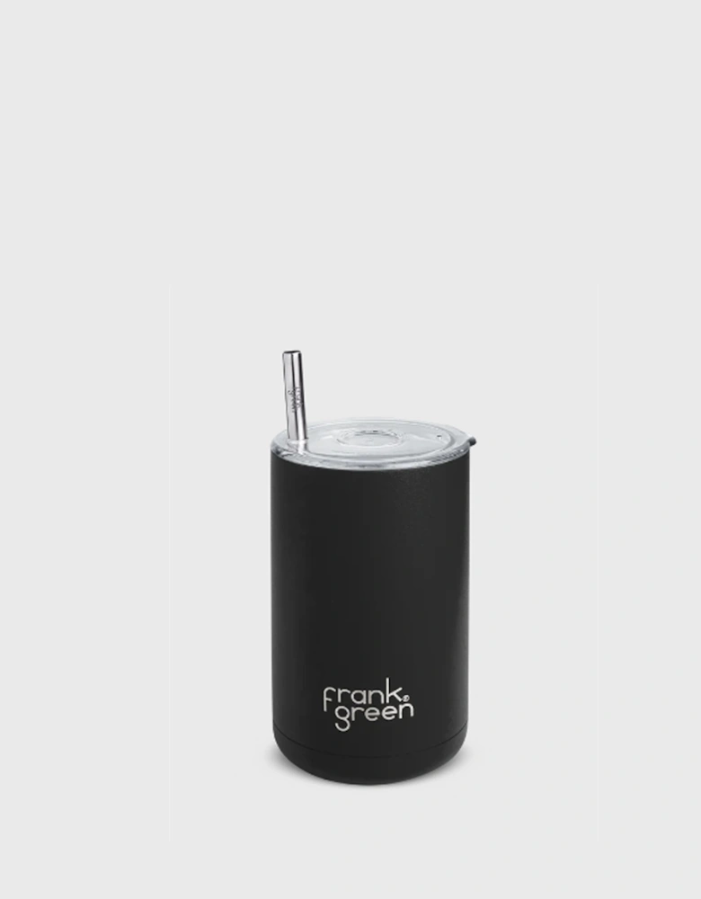 Iced Coffee Cup with Straw Midnight