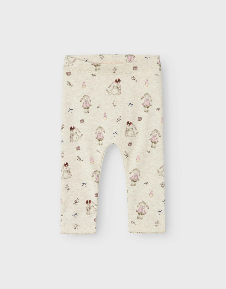 Baby Rabbit Legging Peyote Melange