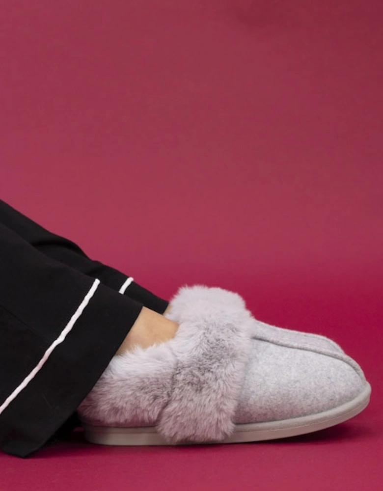 Ember II Grey Slipper