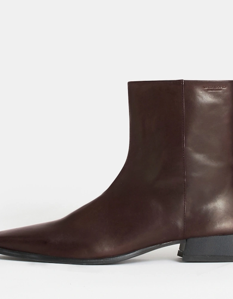 Nella Leather Flat Boots
