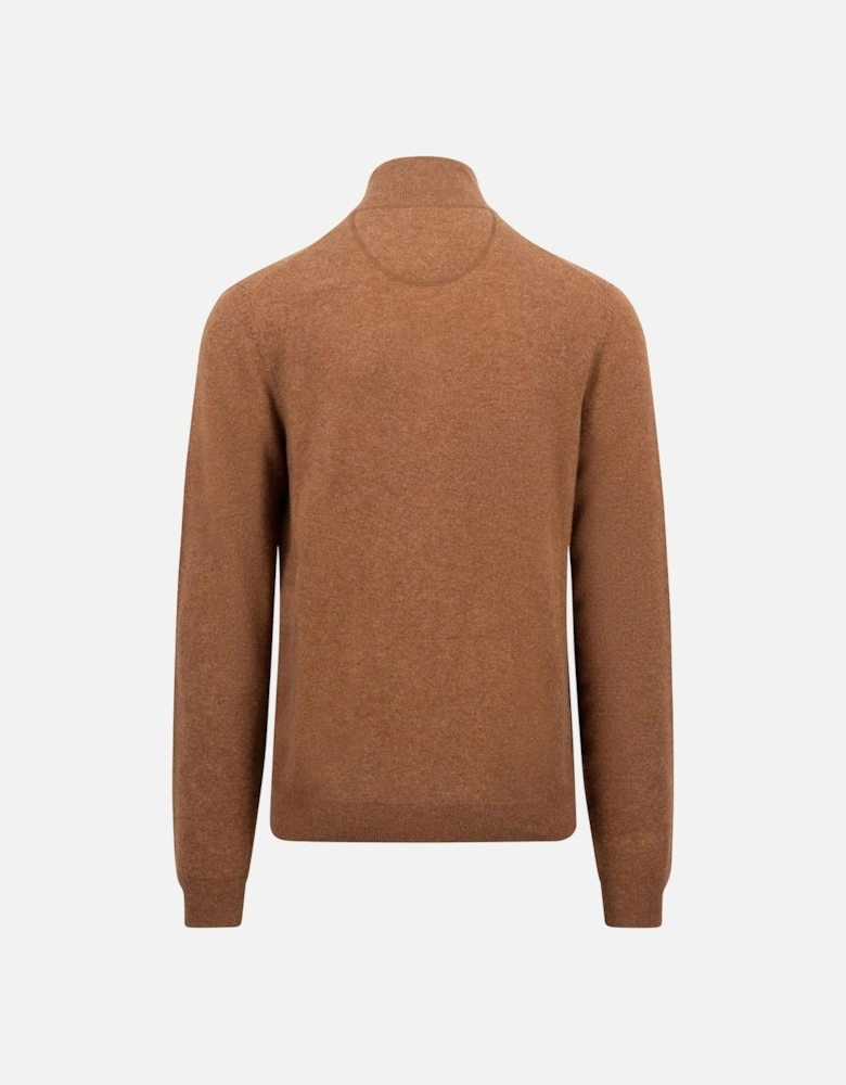 Fynch-Hatton Troyer Half Zip Knitwear Hazel