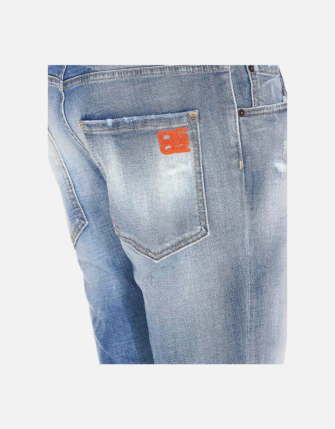 Light Clean Wash Cool guy Jeans in Blue