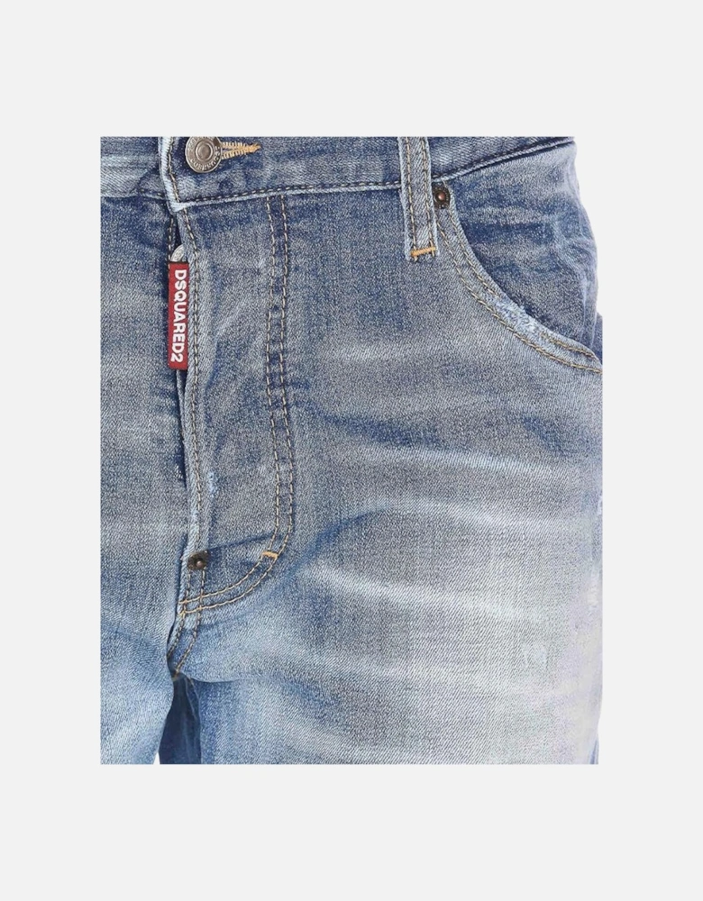 Light Clean Wash Cool guy Jeans in Blue