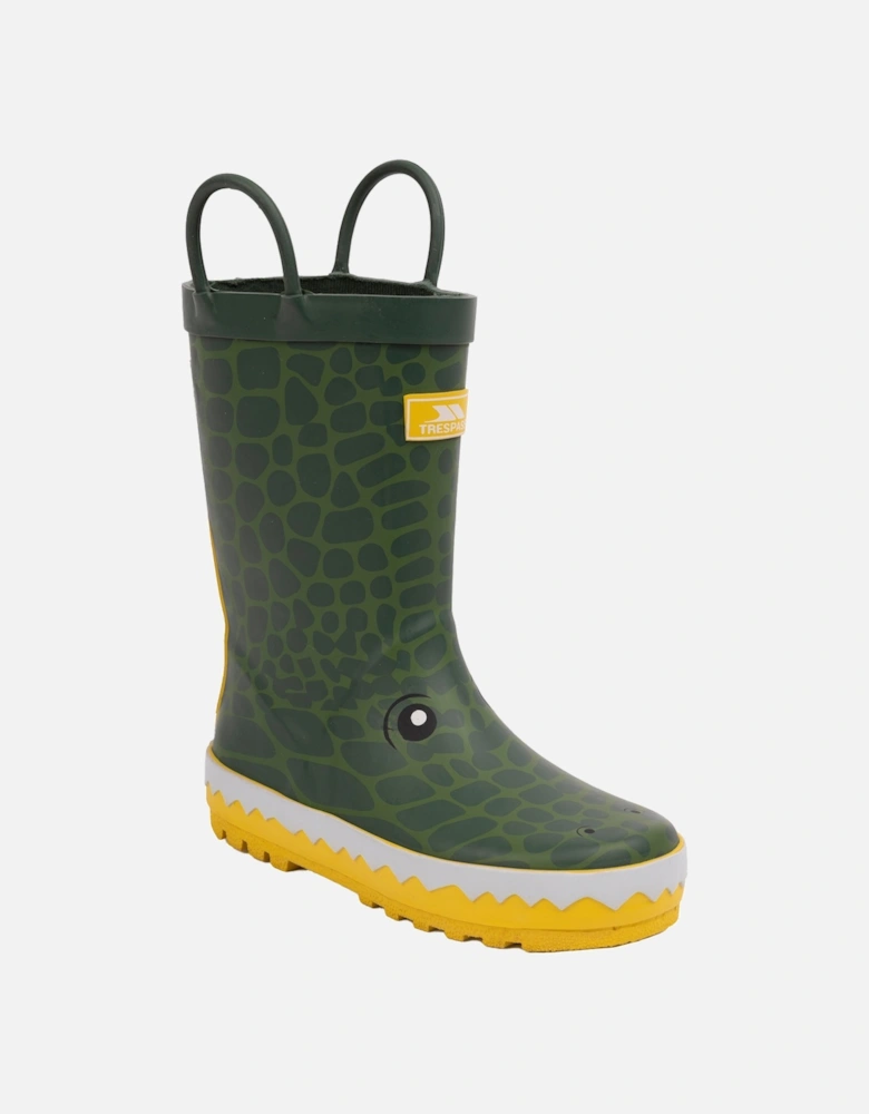 Childrens/Kids Crocodile Wellington Boots