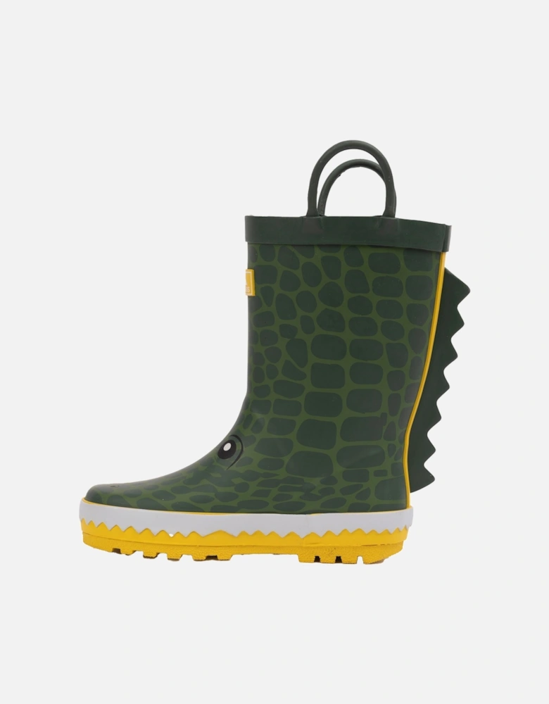 Childrens/Kids Crocodile Wellington Boots