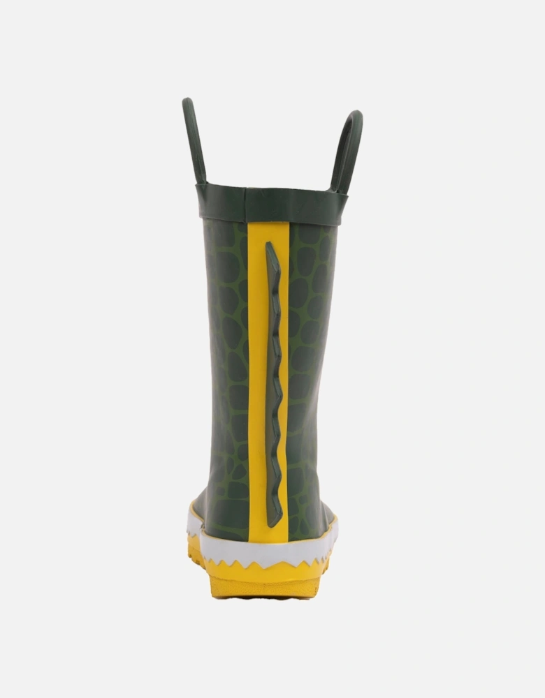 Childrens/Kids Crocodile Wellington Boots