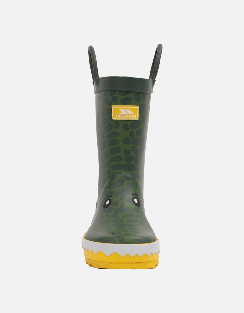 Childrens/Kids Crocodile Wellington Boots