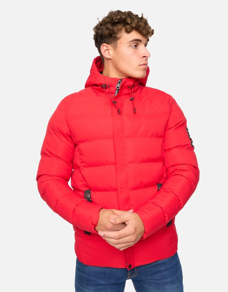 Mens Kampleys Embossed Padded Jacket