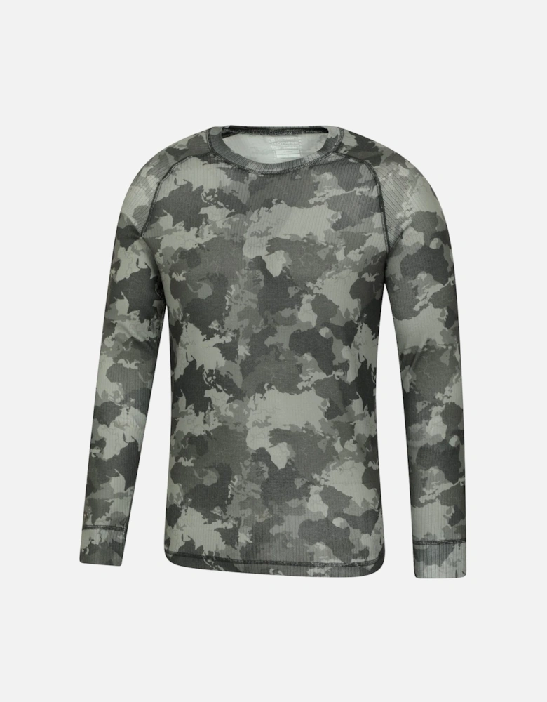 Mens Talus Camouflage Thermal Top