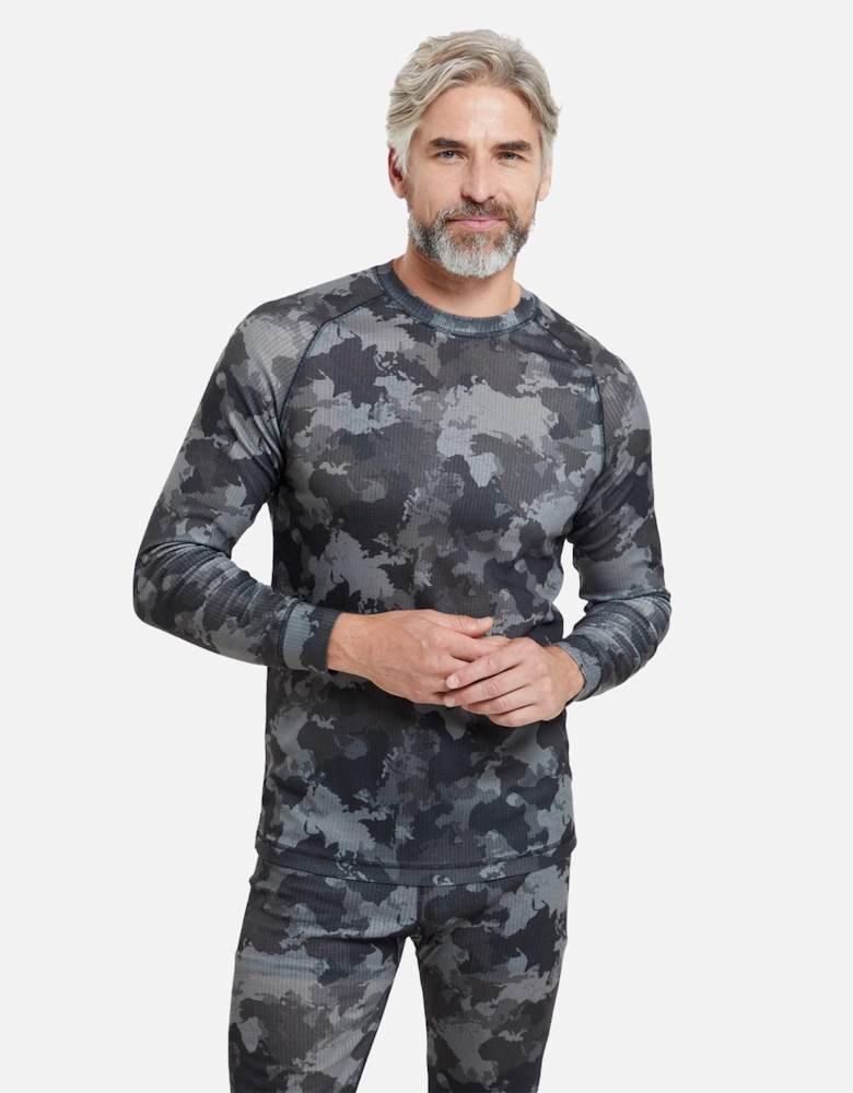 Mens Talus Camouflage Thermal Top