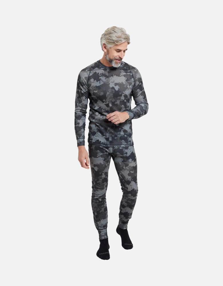 Mens Talus Camouflage Thermal Top