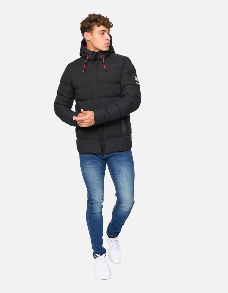 Mens Kampleys Embossed Padded Jacket