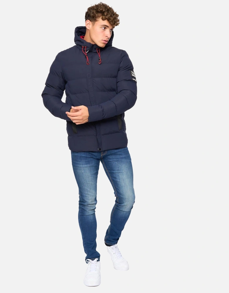 Mens Kampleys Embossed Padded Jacket