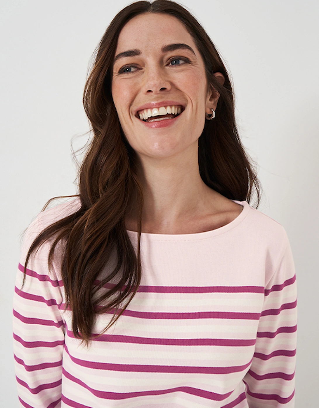 Women's Ultimate Breton Pink Stripe