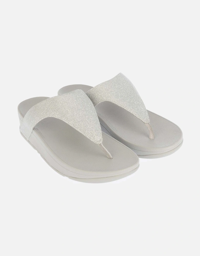 Lottie Glitzy Toe Thong Sandals