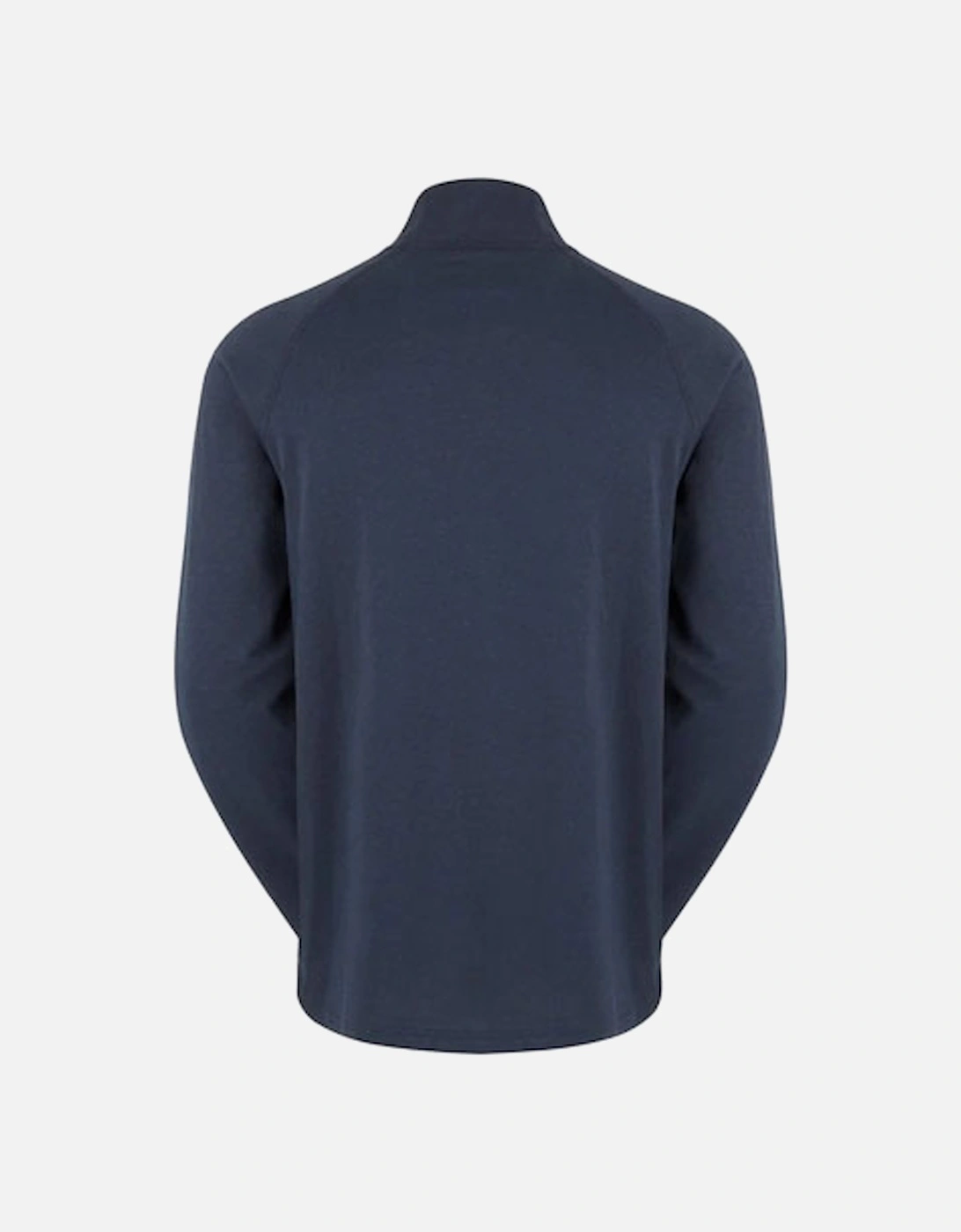 Men's Baseline Pull On Zip Top Navy Marl