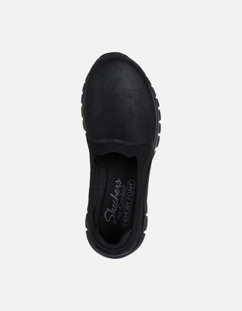 Graceful Leaning In Microleather Slip On Black