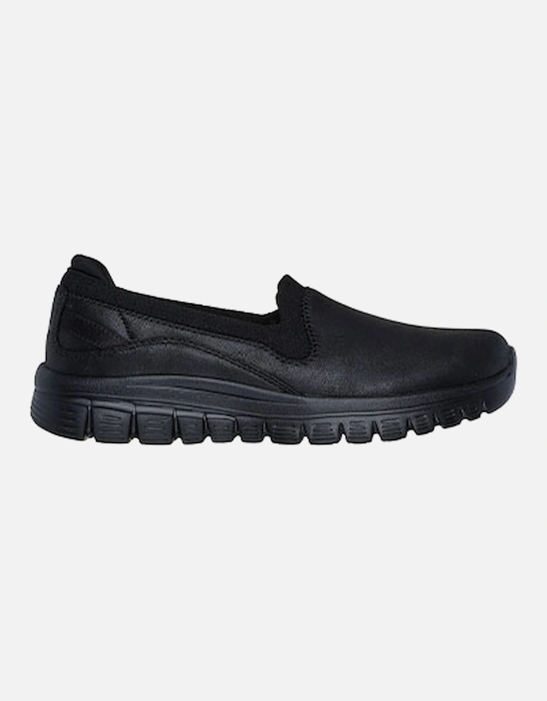 Graceful Leaning In Microleather Slip On Black