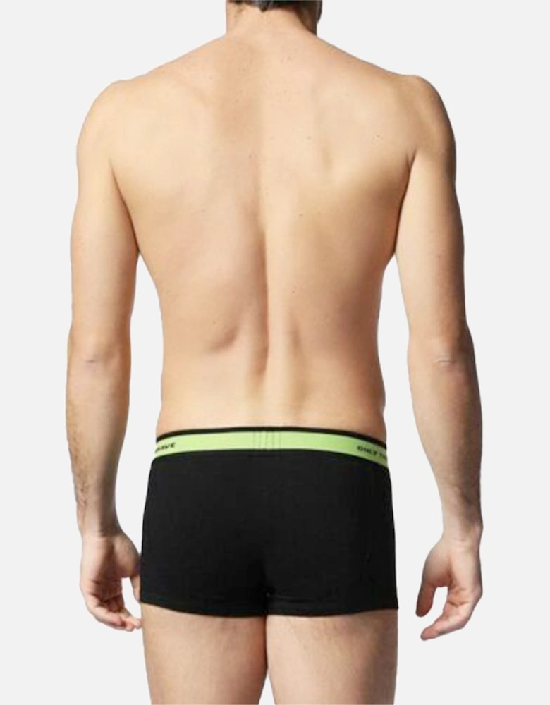 SEASONAL Mens Boxer Stretch Cotton 3 Pack Underwear Trunks E8A-2991