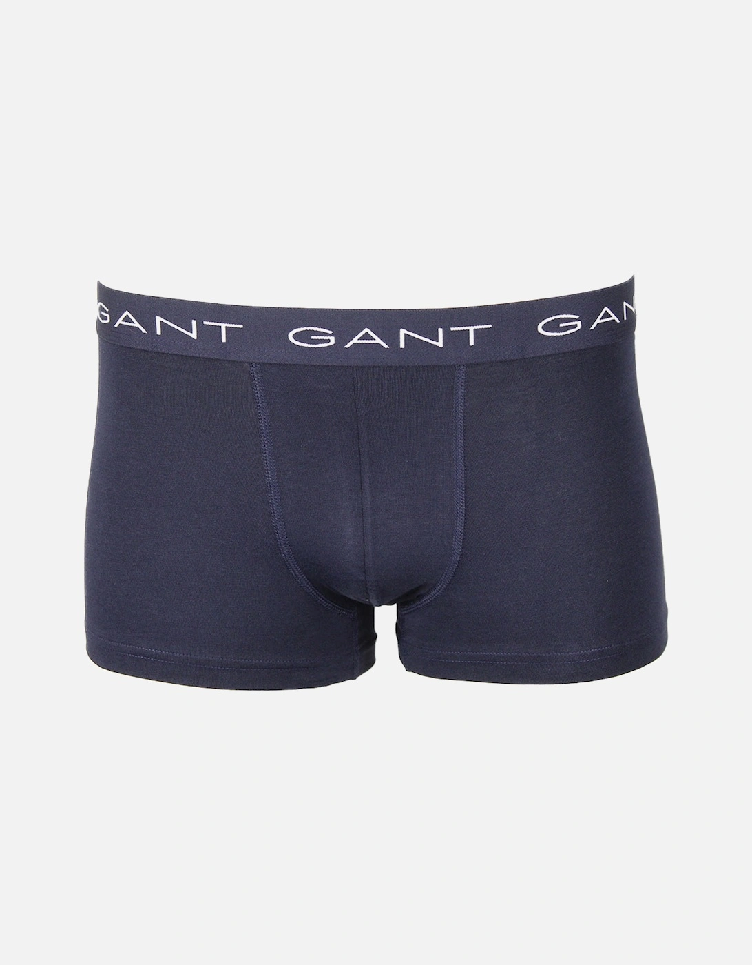 3-Pack Skier Print Boxer Trunks Gift Set, White