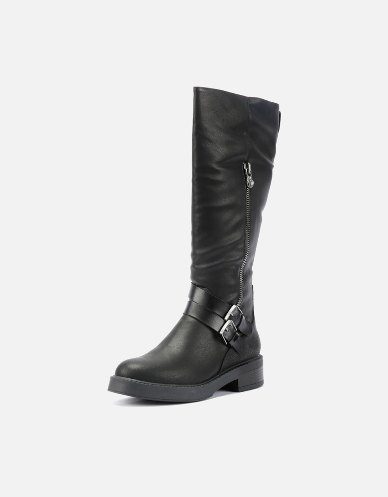 Virtue 2 Faux Leather Women's Black Boots