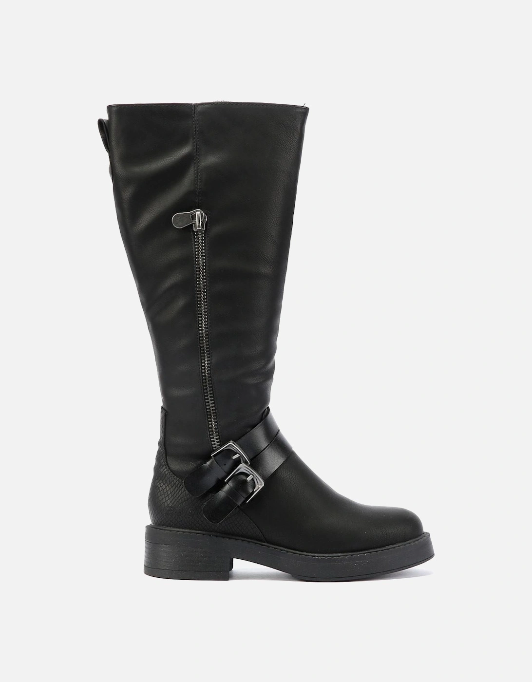 Virtue 2 Faux Leather Women's Black Boots