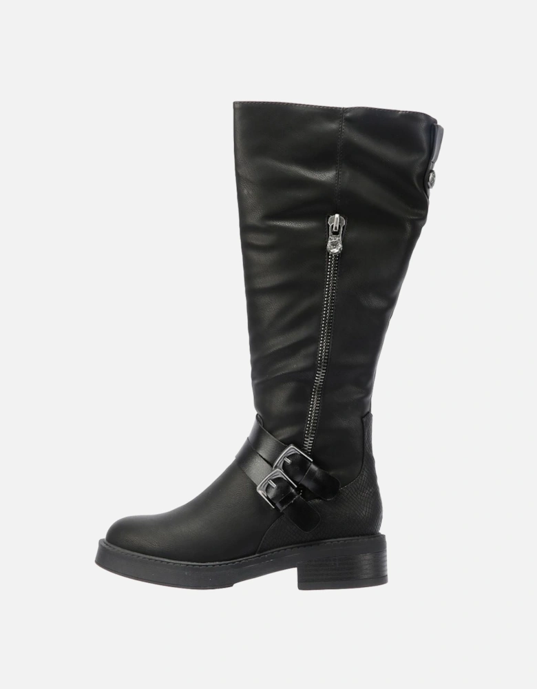 Virtue 2 Faux Leather Women's Black Boots