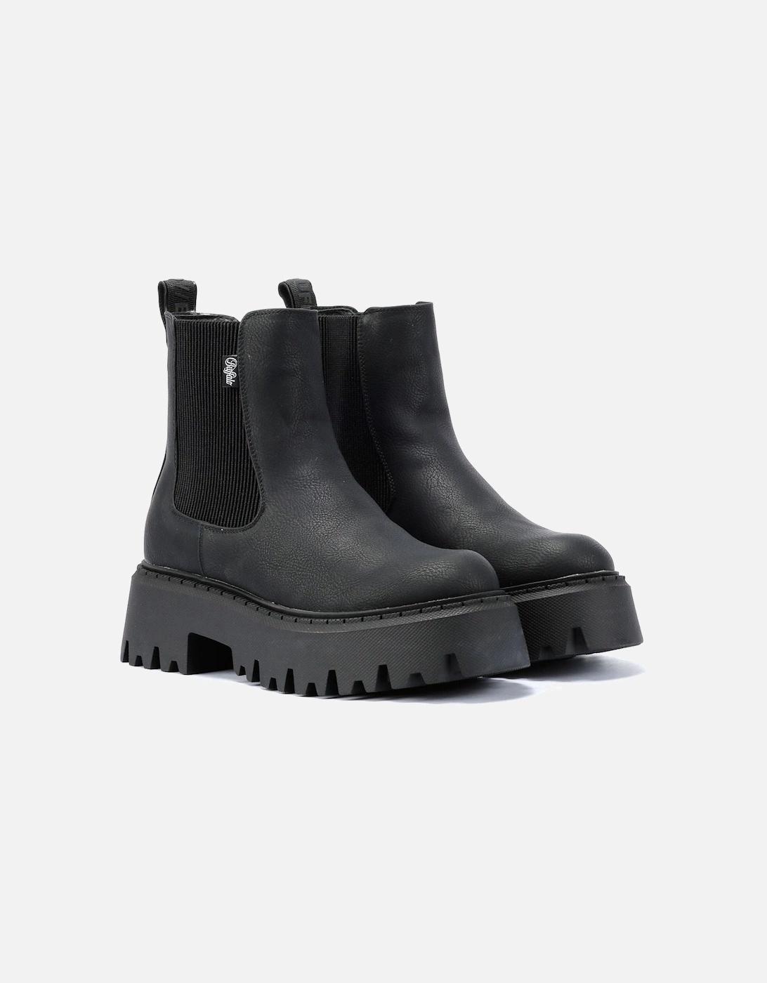 Aspen Chelsea Leather Women's Black Boots, 9 of 8
