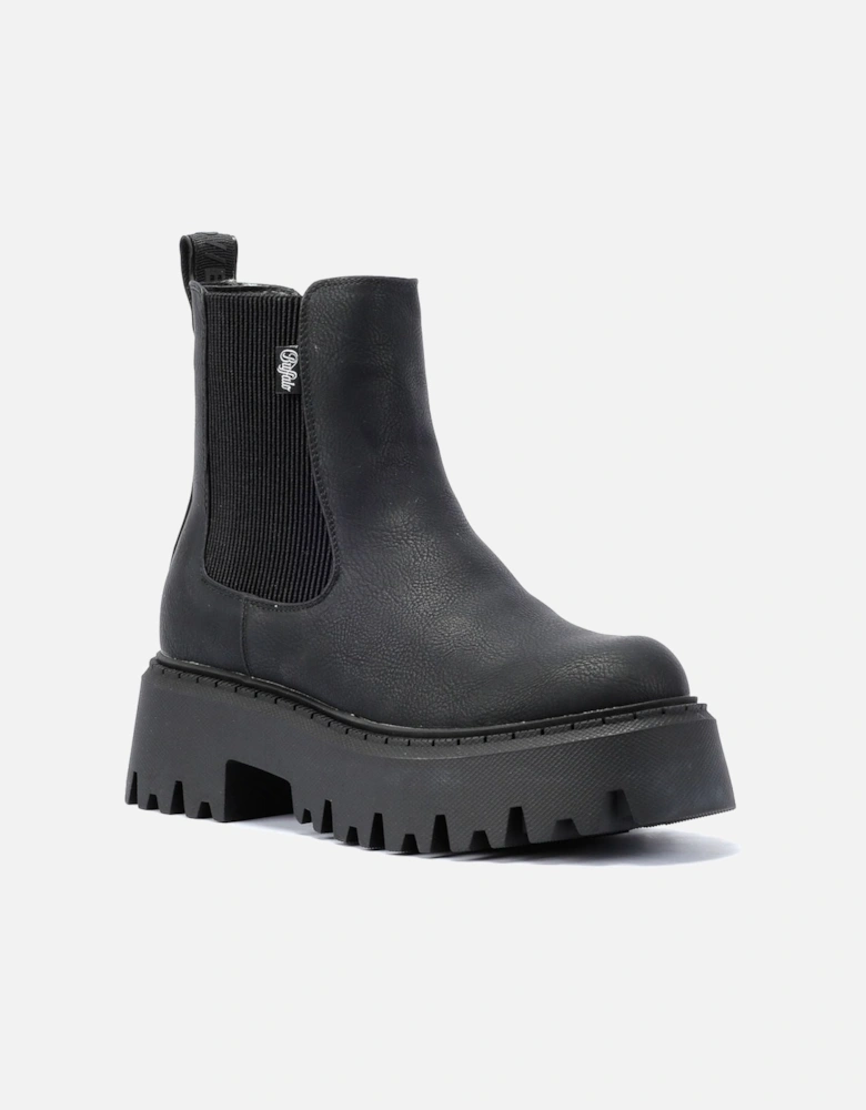 Aspen Chelsea Leather Women's Black Boots