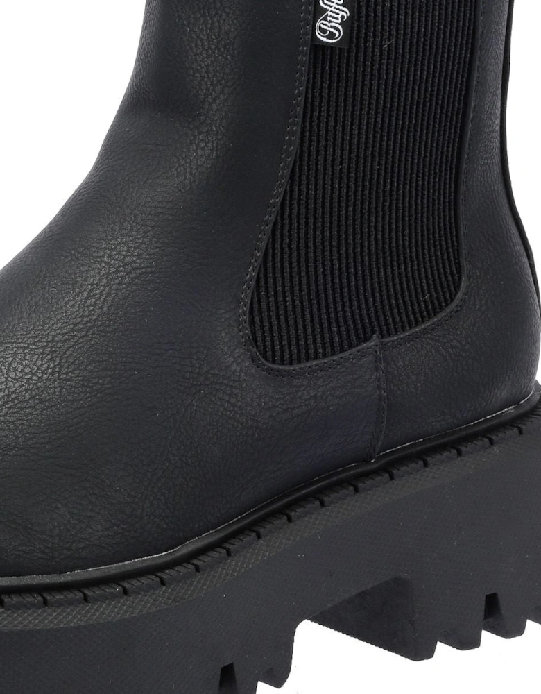 Aspen Chelsea Leather Women's Black Boots