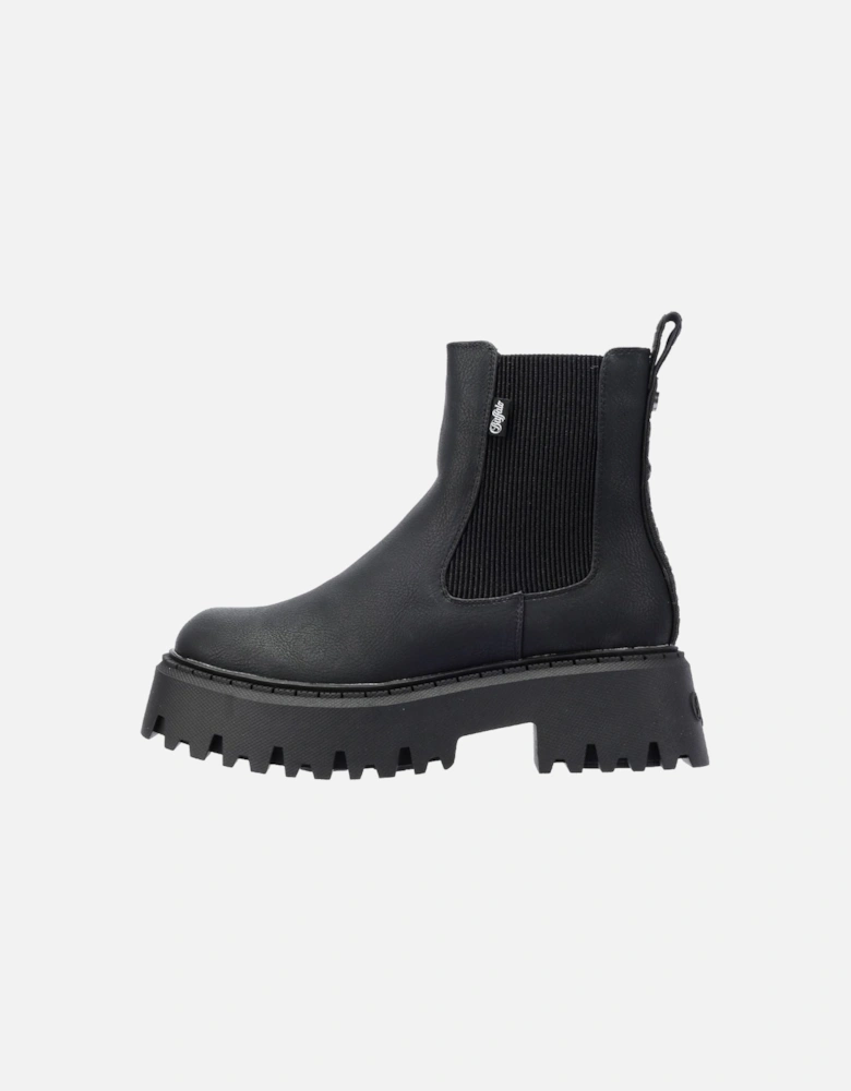 Aspen Chelsea Leather Women's Black Boots