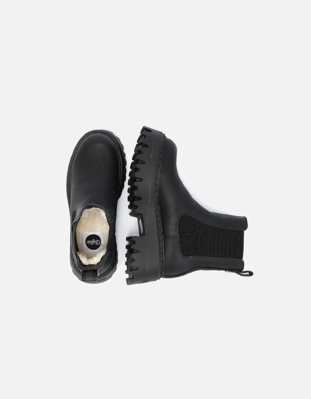 Aspen Chelsea Leather Women's Black Boots