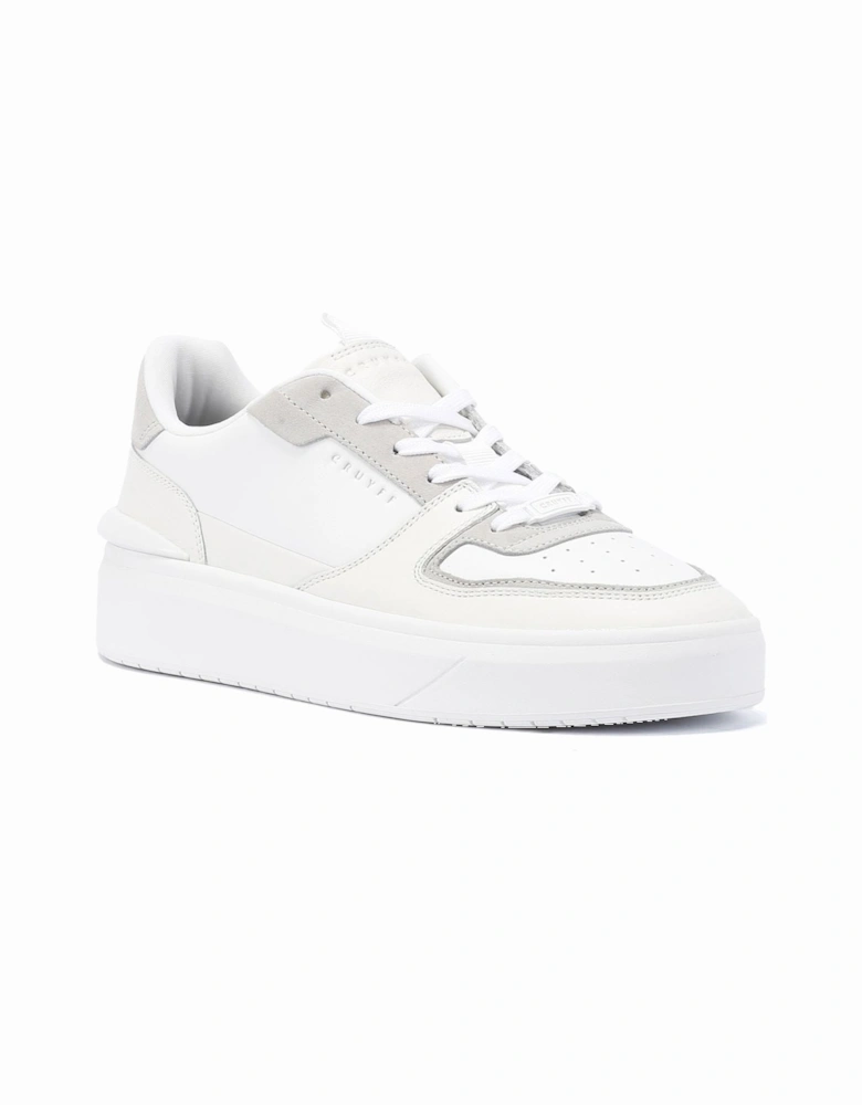 Surefire Tennis Leather Men's White/Grey Trainers