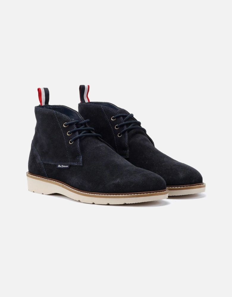 - BS34615 MENS HAMPTON BOOT SUEDE NAVY