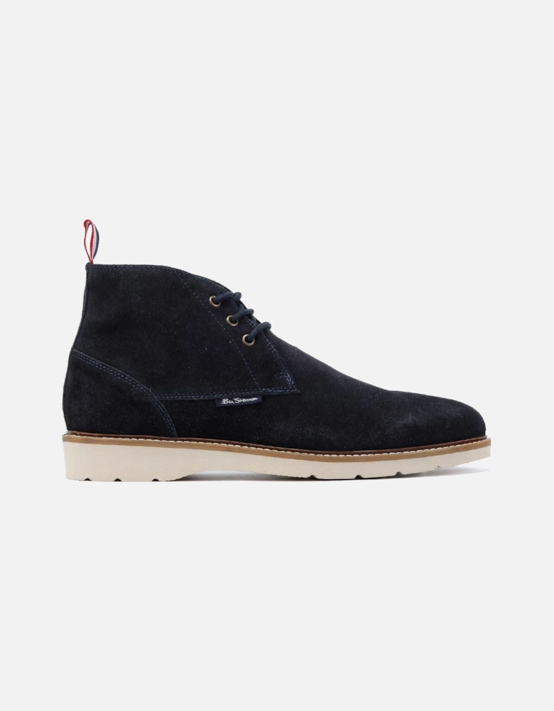 - BS34615 MENS HAMPTON BOOT SUEDE NAVY