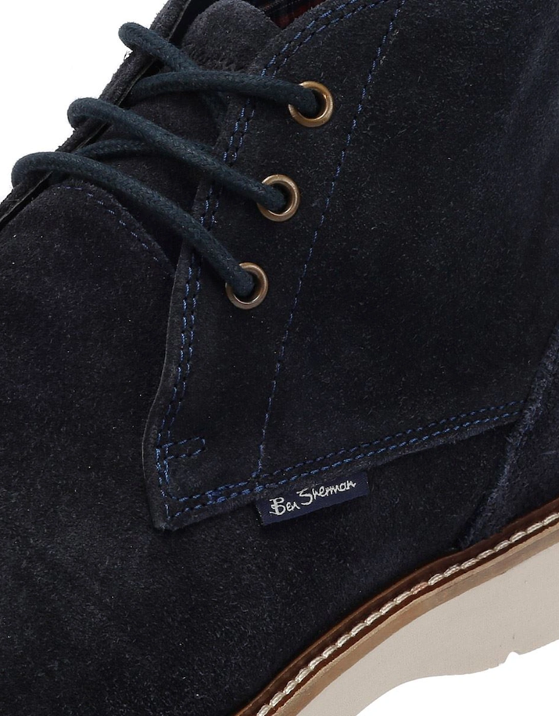 - BS34615 MENS HAMPTON BOOT SUEDE NAVY