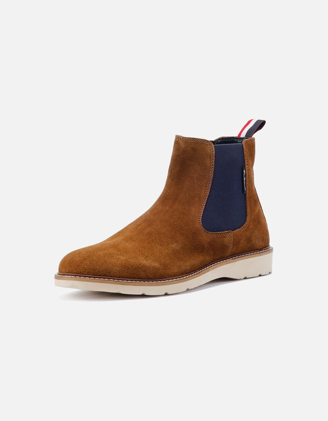 - BS34634 MENS HAMPTON CHELSEA BOOT SUEDE TAN