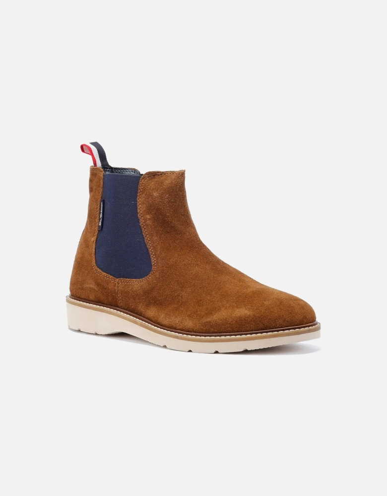 - BS34634 MENS HAMPTON CHELSEA BOOT SUEDE TAN