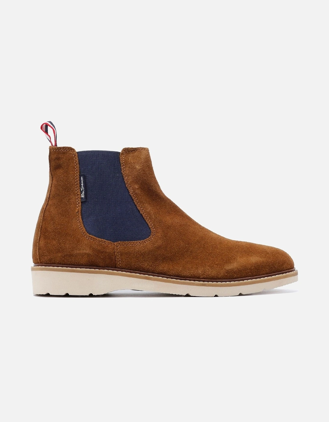 - BS34634 MENS HAMPTON CHELSEA BOOT SUEDE TAN