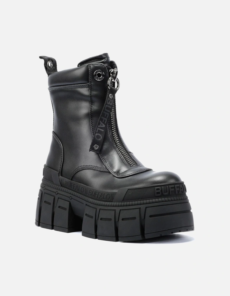 Gospher Zip Women's Black Boots