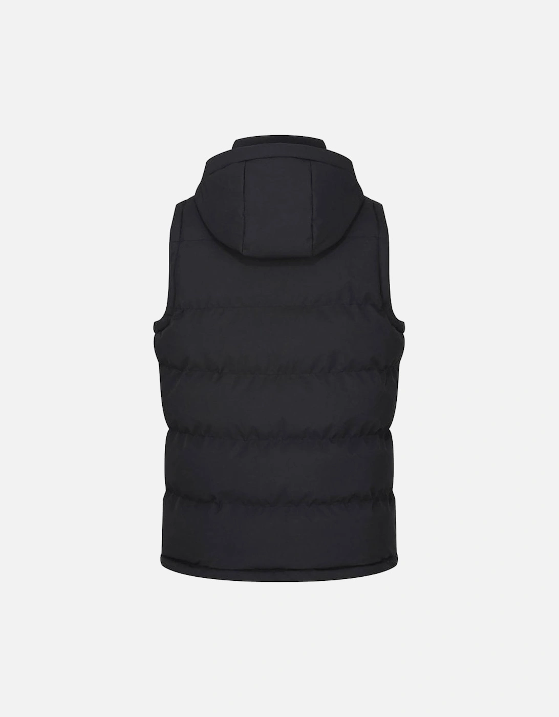 Luke Vienna Quilted Gilet Black