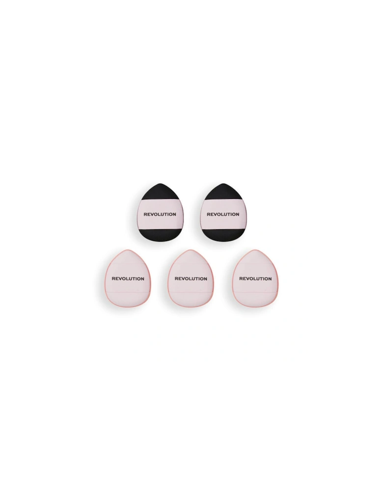 Mini Finger Powder Puff Set