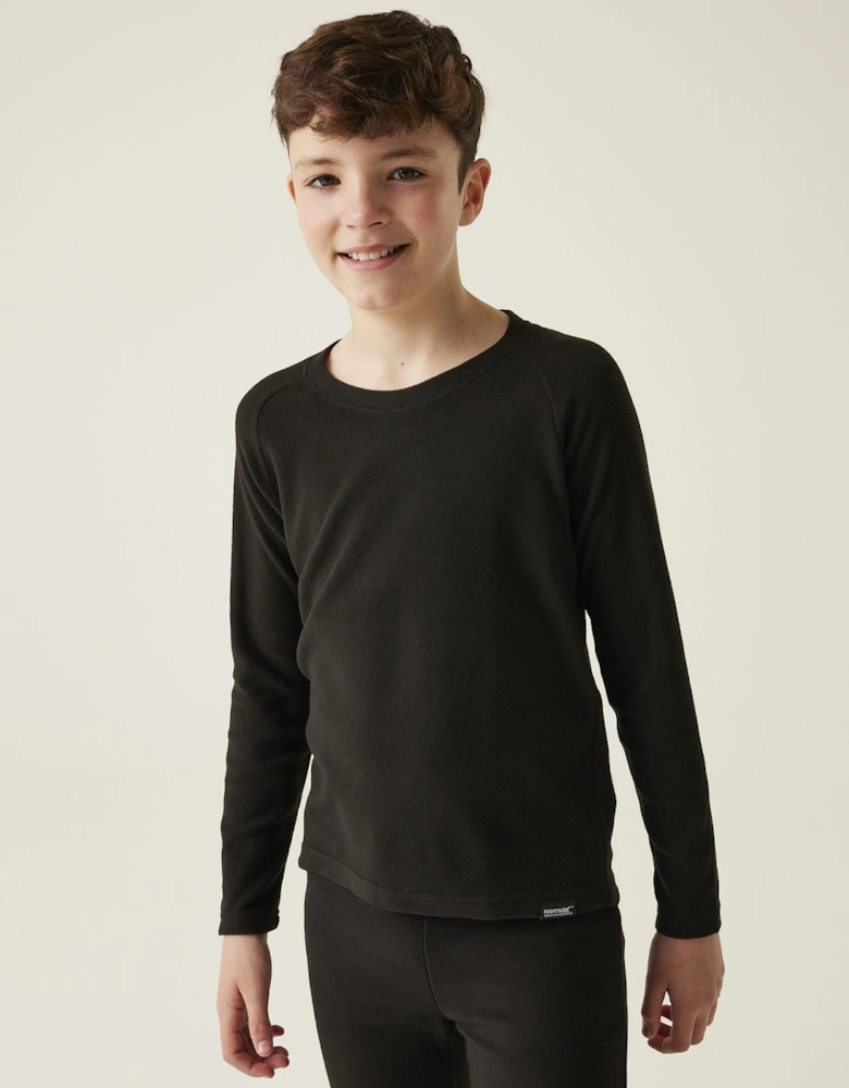 Kids Thermal Long Sleeve Crew Neck Baselayer Top