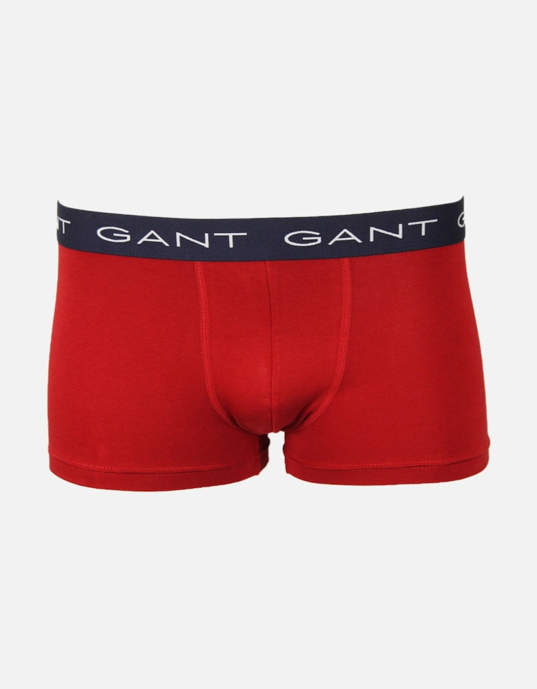 3-Pack Skier Print Boxer Trunks Gift Set, Evening Blue