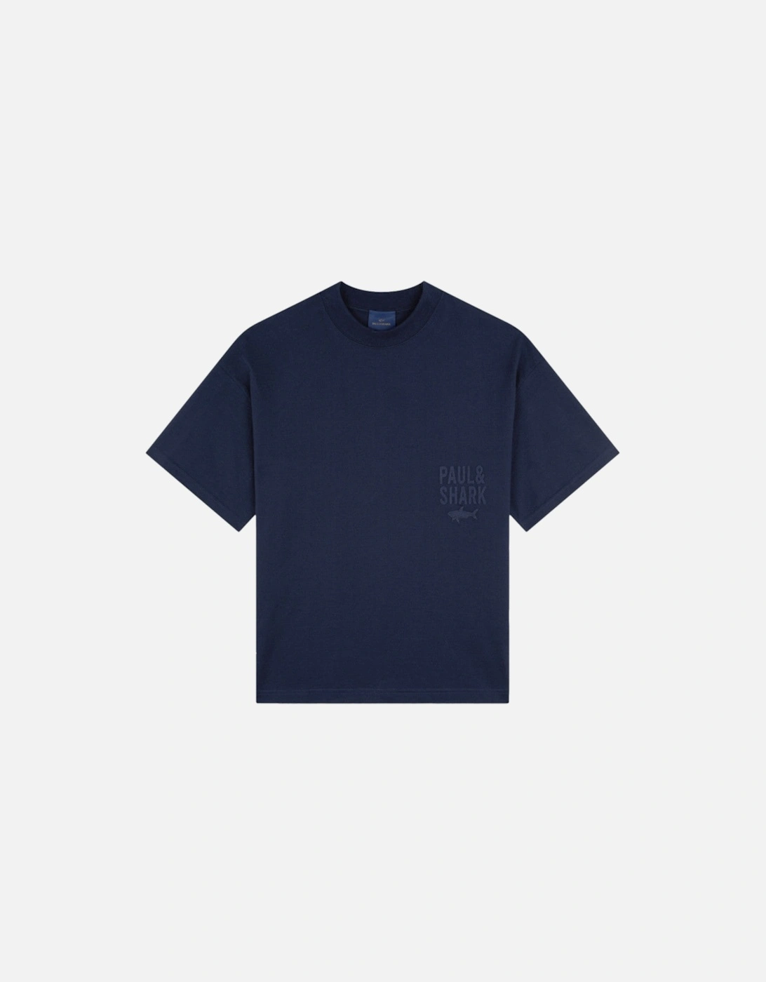 Embroidered P&S T-Shirt 050 Navy, 4 of 3