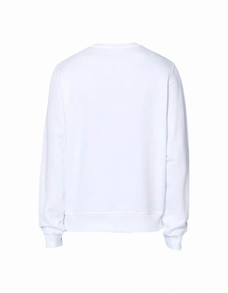 Peel Effect Logo White Sweatshirt