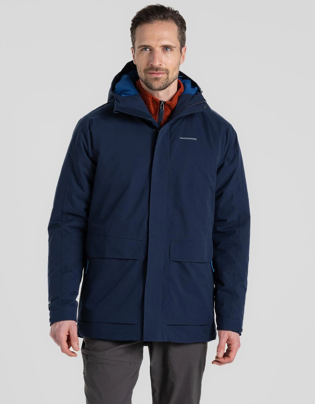 Mens Lorton Thermic Waterproof Waking Jacket, 2 of 1