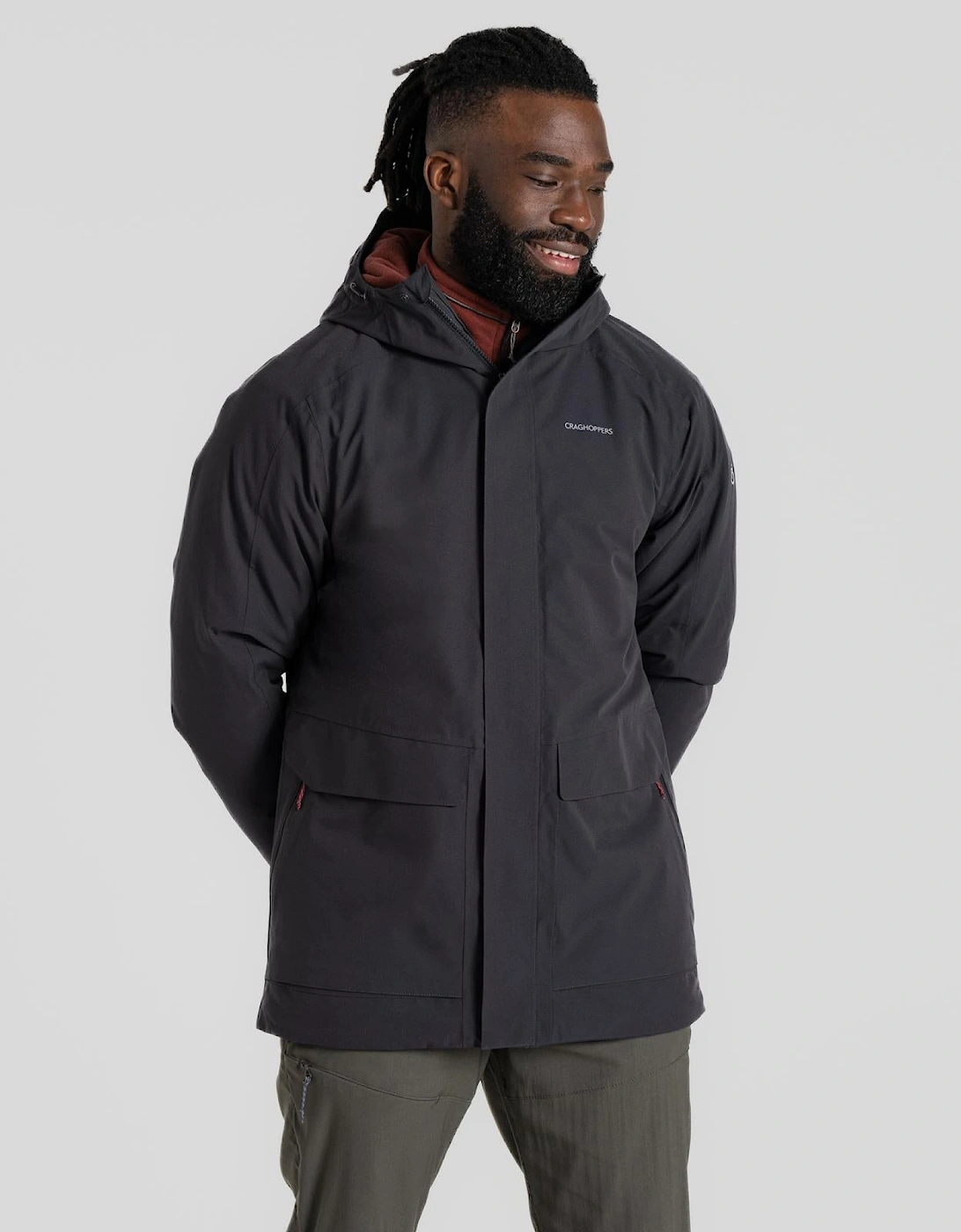 Mens Lorton Thermic Waterproof Waking Jacket, 2 of 1